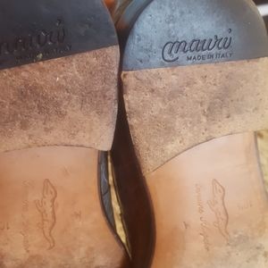 Mauri grey alligator shoes